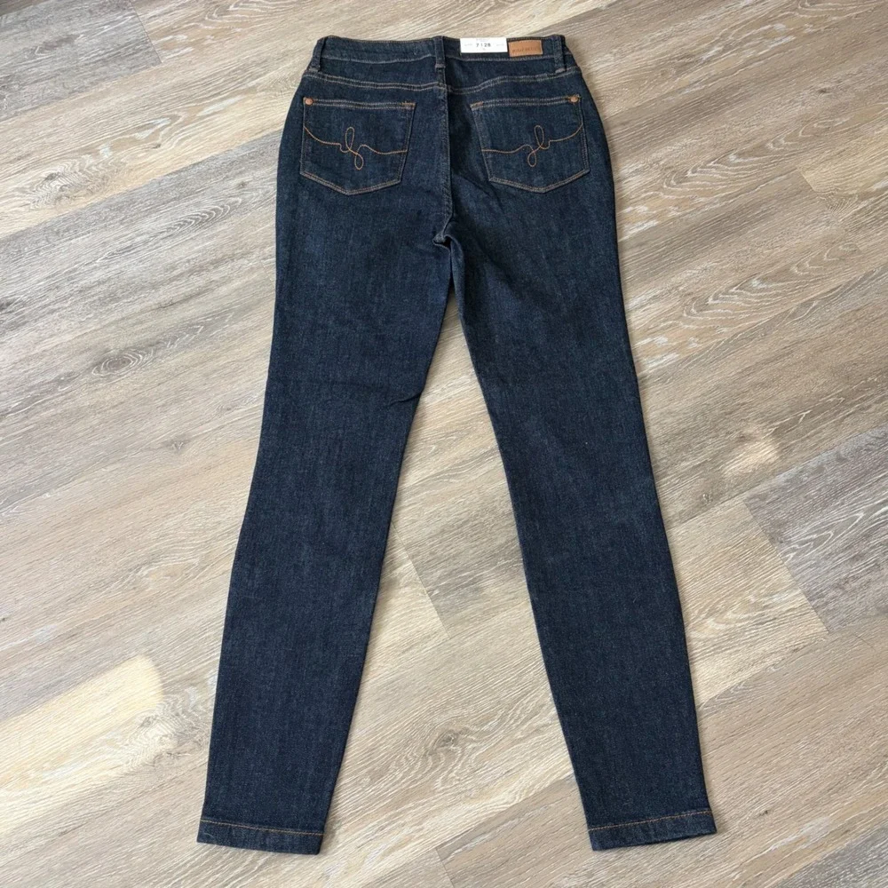 Judy Blue High Waist Skinny Jeans Dark Wash Indigo Womens 7/28 NWT